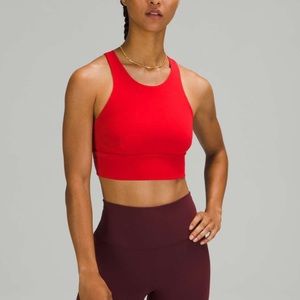 Dark Red Wunder Train Long Line Bra Size 8